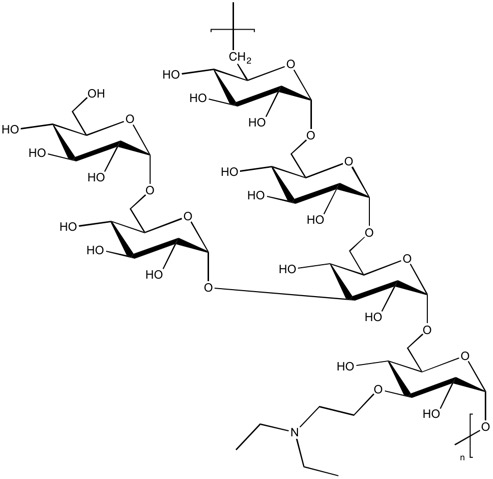 Diethylaminoethyl dextran hydrochloride CAS 9064-91-9